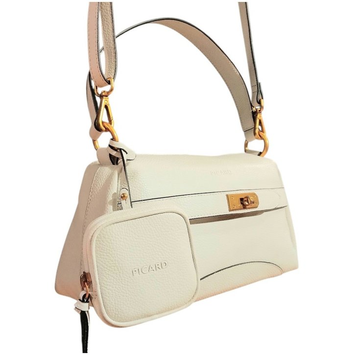 Picard  ODEON Handtasche white lily
